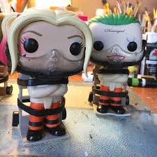 Arkham Asylum Joker And Harley Custom Funko Funko Pop Toys Funko Pop Collection Custom Funko