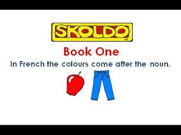 Page 37 In French The Colours Come After The Noun Skoldo French Song In 2020 French Learning Books French Songs Learning French For Kids