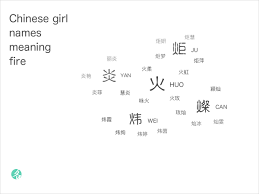 Actually, there are many japanese names could mean fire. Chinese Girl Names Meaning Fire Chinesenametools
