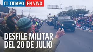 Desfile Militar Del 20 De Julio En Bogota L El Tiempo Youtube