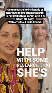 Head to @australianbirthstudy if you are a mum or birthing parent with a  4-6 month old and want to contribute to important research. , Alysha is a  legend and has been part of the Better Births ...