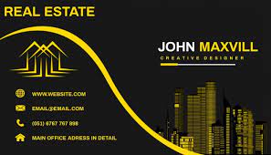 Another great real estate business card design from sm sold, these cards for brentwood real estate group are clean, minimal, and take advantage of that unbeatable blue and orange color theme. Real Estate Business Card Template Postermywall