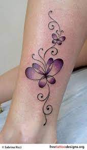 Feminine Tattoos Tattoo Designs For Girls And Women Tattoos Are Great Butterfly Ankle Tattoos Feminine Tattoos Butterfly Tattoos For Women