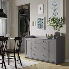 Ikea furniture and home accessories are practical, well designed and affordable. Hauga Aparador Cinz 140x84 Cm Ikea