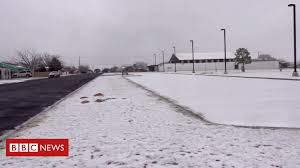 Quando ocorreu o fenômeno de neve? Por Que O Texas Estado De Clima Quente Sofre Com Frio Artico Bbc News Brasil