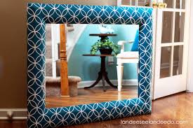 Our best designs for 2021 might be just what your house needs to feel like home. Vinyl Patterned Frame By Landee See Landee Do Mirror Makeover Mirror Makeover Diy Diy Makeover