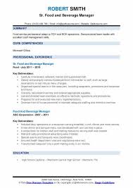 They are often written using a. Food And Beverage Manager Resume Samples Qwikresume
