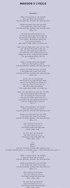 Maroon 5 Animals W Lyrics Maroon 5 Animals Lyrics Maroon 5 Lyrics