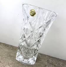 Vintage French Lead Crystal Vase Cristal D Arques Vase 24 Percent Lead Crystal Flower Vase Crystal Vase Vase Crystal Flower