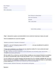 Quelle que soit la forme du contrat (cdd ou cdi), le contrat doit être établi par écrit, et signé par l'employeur et le salarié. 42 Exemple De Lettre De Resiliation Du Contrat De Travail