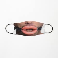 Gay Ball Gag Face Mask