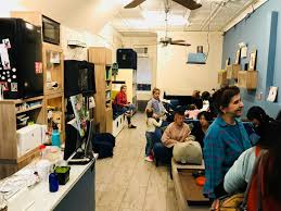 New york city is getting its very own dog cafe this december! Brooklyn Cat Cafe The Neighbor S Cat