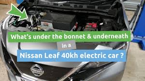 A hat, usually tying under the chin and often framing the face, formerly much worn by women but now worn mostly by children. What S Under The Bonnet In An Ev Looking At The Nissan Leaf 40kwh Youtube