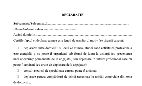 Model Declarație De Proprie Răspundere Pentru Ieșirea Din Casă Care Trebuie Prezentată Poliției Puteți Folosi Documentul Ce Poate Fi Descarcat Mai Jos S In 2020 Website