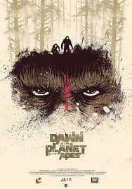 Dawn Of The Planet Of The Apes Movie Poster Dawn Of The Planet Of The Apes Poster Art And Prequel Shorts Geektyrant Poster Art Movie Posters Minimalist Movie Posters Design