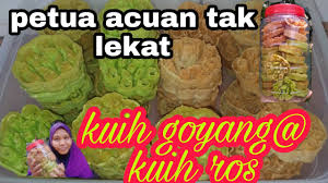 Kali ini kami akan berkongsikan sedikit petua untuk menghasilkan bahulu yang terbaik. Cara Buat Kuih Goyang Kuih Ros By Kak Nur Youtube