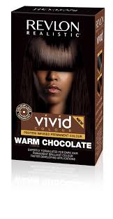 Coloring my hair dark brown Revlon Realistic Vivid Colour Warm Chocolate Permanent Color Dye Shopmissebonys