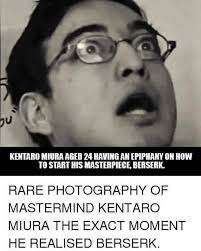 His us publisher dark horse comics, describing miura as a master artist and storyteller, said he had suffered acute aortic dissection and died on 6 may. Mangowpis Berserk Anime Filthyfrank K I Wykop Pl