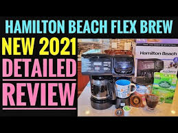 Maybe you would like to learn more about one of these? Detailed Review New 2021 Hamilton Beach Flexbrew Trio Coffee Maker K Cup Single Serve How To Use Youtube