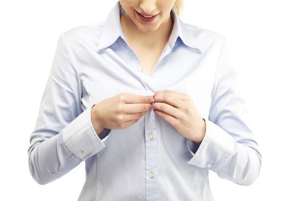 Women's minds blown as they realise why their shirts button up differently  from men's - The Mirror