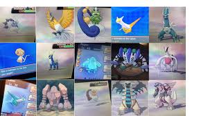 I missed the event which made me mad. Gen6 I Legitimately Caught Every Single Shiny Legendary From Oras Ama Shinypokemon