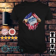 Busch Light Inside Me American Flag Independence Day Shirt Hoodie