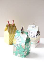 Cardboard small how make out of gift box to a. How To Make A Diy Milk Carton Gift Box Gathering Beauty