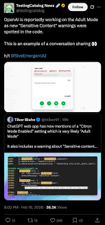 XF 新聞] ChatGPT『檸檬模式』代碼曝光「成人模式」開放更多的非 ...