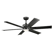 60 inch ceiling fan is an ideal ceiling fan size for large rooms. Kichler Szeplo Patio 60 Led Ceiling Fan In Satin Black Lightsonline Com