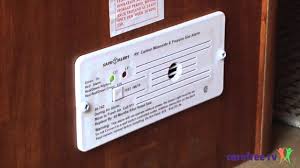 Properly functioning propane heater should have optimal combustion during operation, presenting no danger of carbon monoxide poisoning. How To Test Your Rv S Carbon Monoxide Detector Youtube