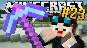 All png & cliparts images on nicepng are best quality. Minecraft Pocket Edition Enchanted Diamond Pickaxe 23 Youtube