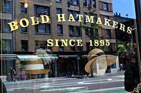 Nyc Style And A Little Cannoli Goorin Bros Hat Shop In The West Village West Village Hat Shop Goorin