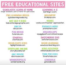 Resources To Keep Your Kids Learning Happy While School Is Closed Jaclyn James Company In 2020 Learning Websites For Kids Learning Websites Free Educational Websites