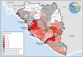 On 25 march 2014, the who reported an outbreak of ebola virus disease in four southeastern districts of guinea with a total of 86 suspected cases, including 59 deaths, and msf assisted the ministry of health by establishing ebola treatment centres in the epicentre of the outbreak. Update Ebola Virus Disease Outbreak West Africa October 2014