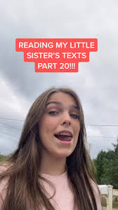 Elaine Reading The Messages Between Her and Her Sister