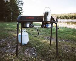 A matchless ignition systems fires up the. Camp Chef 14 2 Burner Stove Review Great Stove For Family Camping
