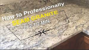 Maybe you would like to learn more about one of these? How To Seam Granite In 2 1 2min Youtube