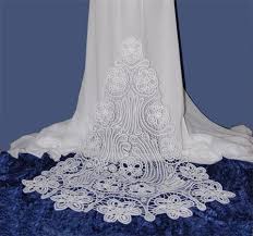 Finde dein brautkleider bei pronovias. Romanian Point Lace Wedding Dress Train Rumanische Spitze Atzspitze Hochzeitskleid Spitze