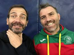 Maia e Fontes juntos no México