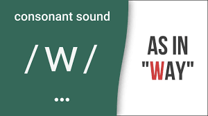The unusual pronunciation of certain numbers was designed to reduce confusion as well. Consonant Sound W As In Way American English Pronunciation Youtube