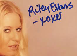 Riley Evans Signed 8x10 PHOTO ADULT STAR AUTOGRAPH Candid Hustler HOF JSA |  eBay