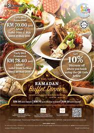Setahun sudah berlalu, pada tanggal 23 april 2020 seluruh umat islam akan memulakan ibadah puasa. Top 20 Ramadhan Buffet Menu In Penang 2018