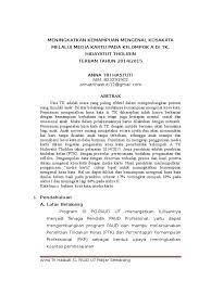 Maybe you would like to learn more about one of these? Karya Ilmiah Anna Tri Hastuti 823291902