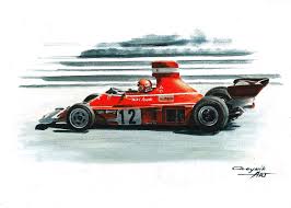 The 312t series won 27 races, four constructors' and three drivers' championships, making it the most successful car in. 1974 Ferrari 312b3 Painting By Artem Oleynik