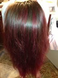 This may not work on black hair but it will tint it a bit. Cat B S Kool Aid Dip Dye I Have Super Dark Hair And Guess What I Didn T Even Bleach It But Make Yourself Comfortable I Dipped Hair Pink Hair Dye Dip Dye
