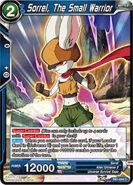 Sorrel, The Small Warrior - TB1-044 - C - Other Trading Card Games » Dragon  Ball Super Singles » Theme Booster » Tournament of Power - The Side Deck -  Gaming Cafe