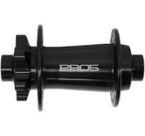 Hope Pro 5 "Boost" 15mm 6-Bolt Disc Front Hub - 15 x 110mm "Boost" Thru  Axle - 110mm x 15mm "Boost" Thru Axle x 28 Hole (Black)