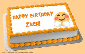 Happy Birthday Zach Cake Greetings Cards For Birthday For Zach Messageswishesgreetings Com A wish for their special day | happy birthday images. messages wishes greetings