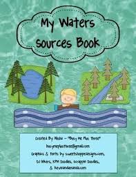 All About Water Sources Book Game Posters Worksheets Rivers Lakes Oceans Water Sources Water Lessons First Grade Lessons