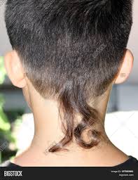 Yes, long hair can create neck pain. Back Boy S Neck Long Image Photo Free Trial Bigstock